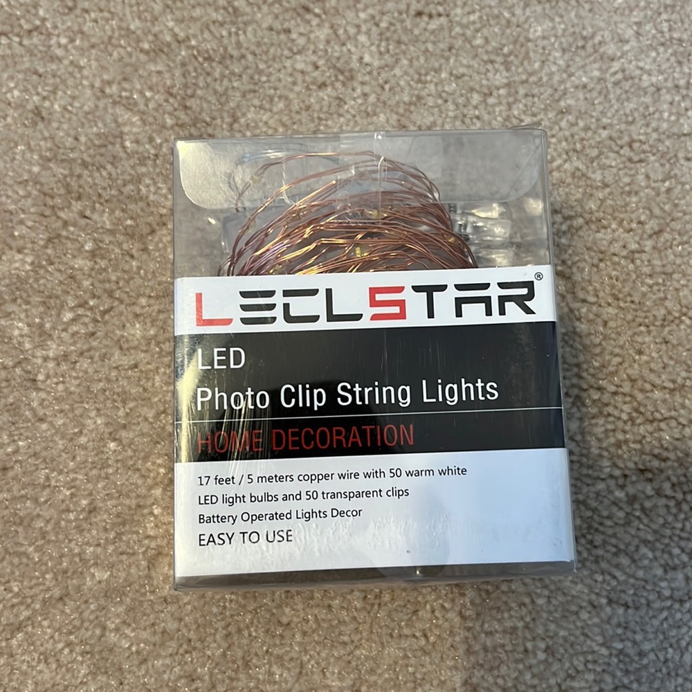 Photo Clip string lights